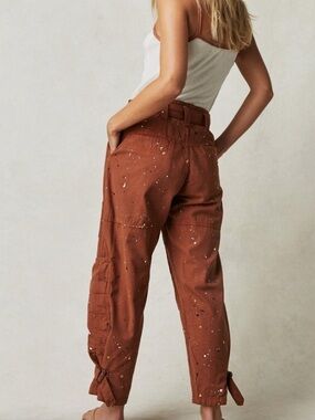 Free People Painter Pants in Rust